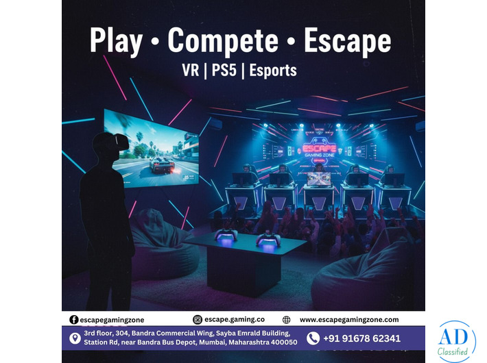 Escape Gaming Zone Bandra
