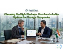Choosing the Right Business Structure in India