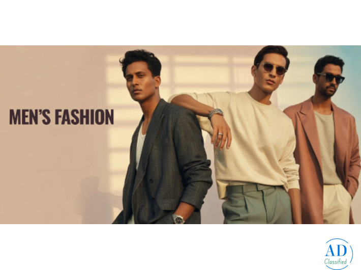 Latest Trends Men Fashion Online India at JUST SHOP