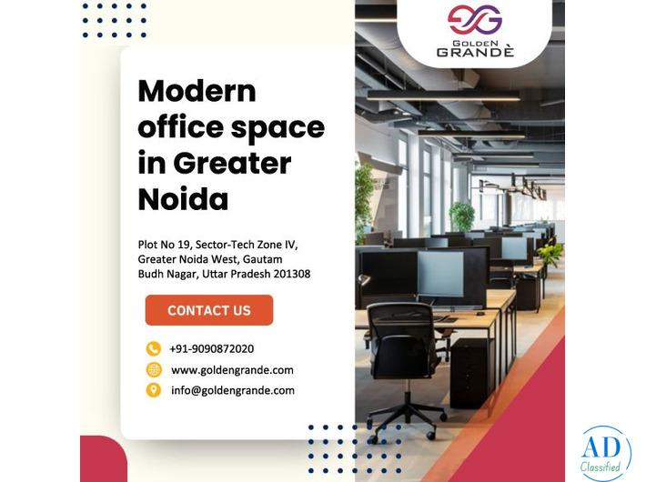 Modern office space in Greater Noida | Golden Grande