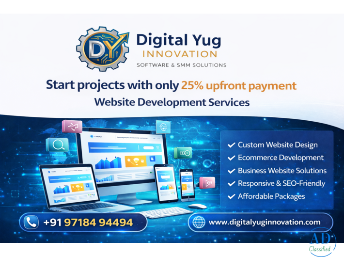 Start Your Project with Only 25% Upfront Payment!