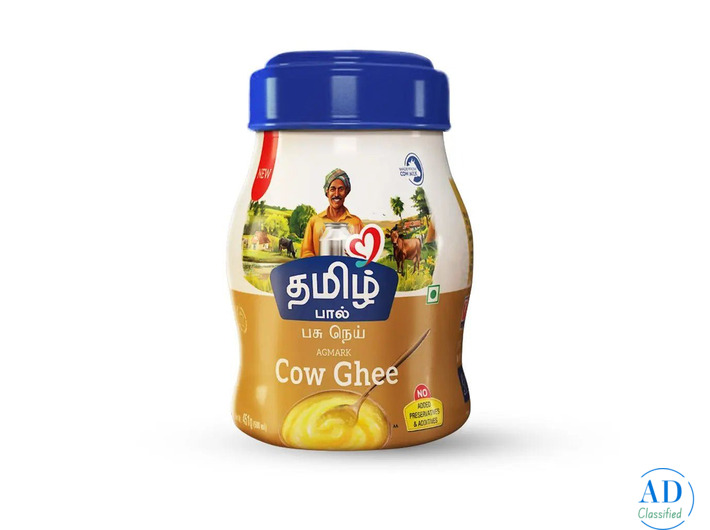 Pure Cow Ghee for Sale | Tamilpaal Traditional A2 Dairy Ghee