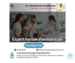 Female Paediatrician Kondapur Hyderabad | Dr Harshasree Paediatrician