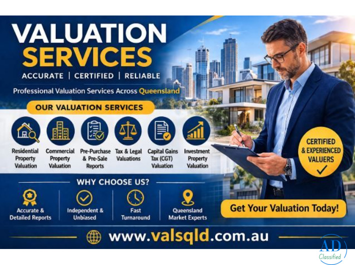 Professional Valuation Services in Queensland – Certified & Reliable