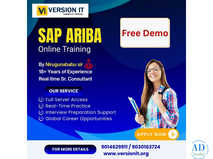Why Version IT is a Top SAP Ariba Training Institute in Hyderabad