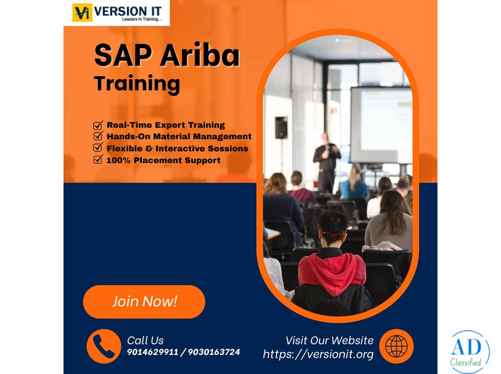 Why Version IT is a Top SAP Ariba Training Institute in Hyderabad