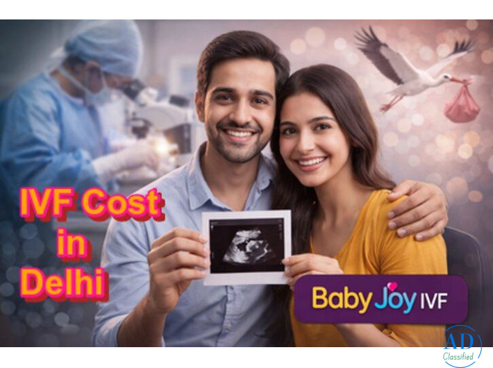 Affordable IVF Cost in Delhi Book Now – Baby Joy IVF