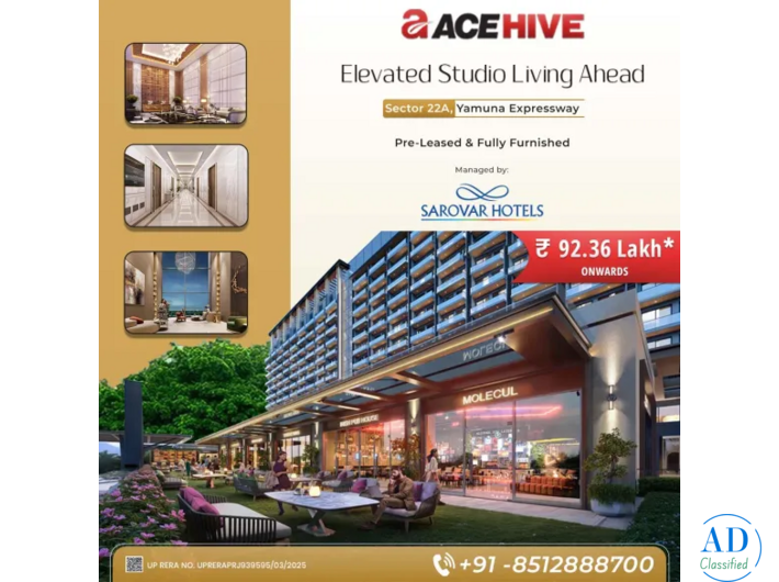 ACE Hive High Return Business Suites Yamuna Expressway NCR