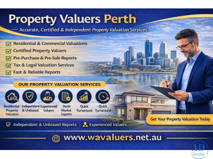 Trusted Property Valuers in Perth – Certified & Accurate Reports