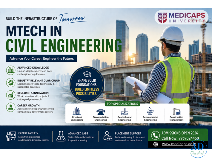 MTech Civil Engineering India