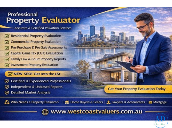 Professional Property Evaluator – Accurate & Certified Valuation Services