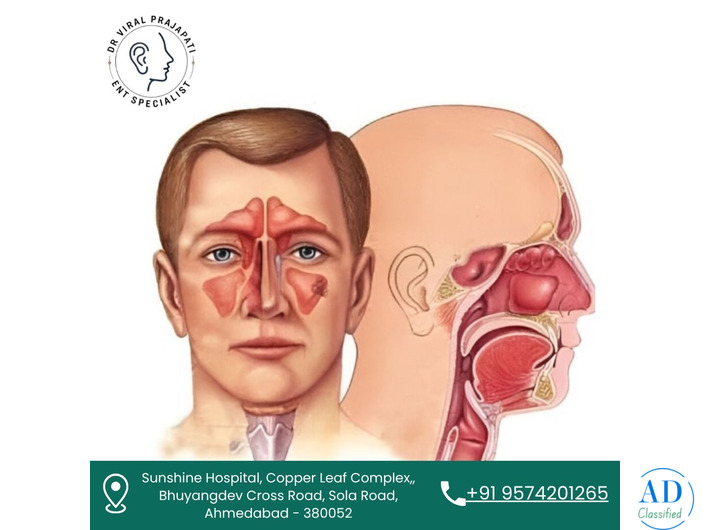 Advanced ENT Surgeon in Ahmedabad for Throat and Voice Care