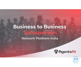 Business to Business Salesperson Network Platform India