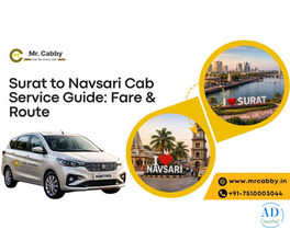 Book Surat to Navsari Cab Service @ Rs. 12/Km - Mr. Cabby