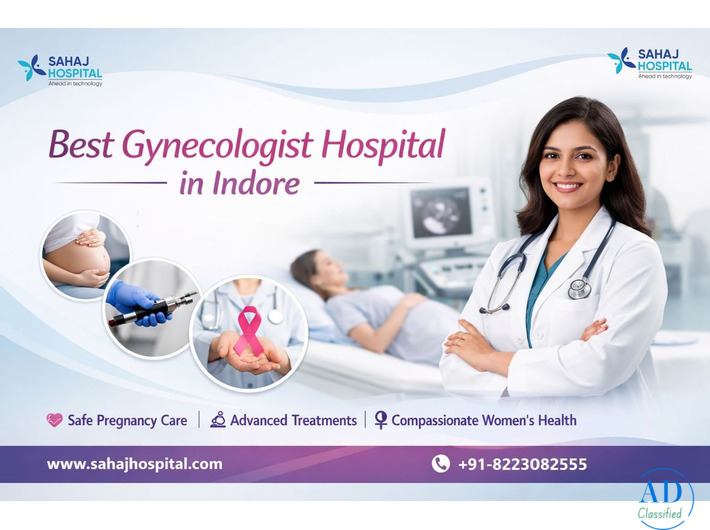 Best Gynecologist Hospital in Indore – Sahaj Hospital