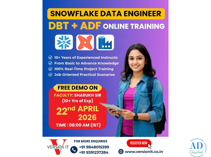 Snowflake Training in Hyderabad | Best Snowflake Online Course
