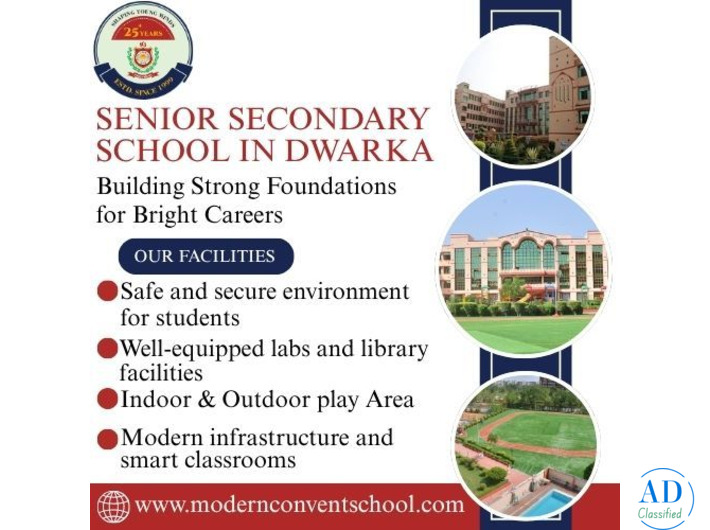 Senior Secondary School in Dwarka