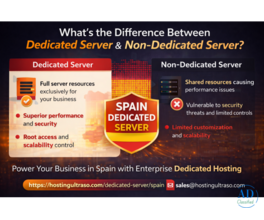 Difference Between Dedicated Server and Non-Dedicated Server – What Spanish Businesses Must Know