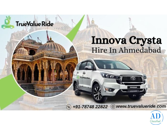 True Value Ride – Innova Crysta Cab in Ahmedabad
