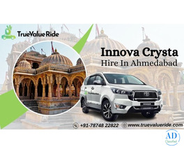 True Value Ride – Innova Crysta Cab in Ahmedabad