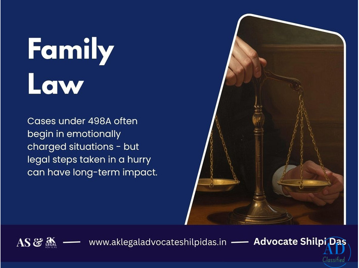 Advocate Shilpi Das - 498A Case in Kolkata - Take Advice Before Taking Action