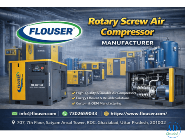 Rotary Screw Air Compressor Manufacturer