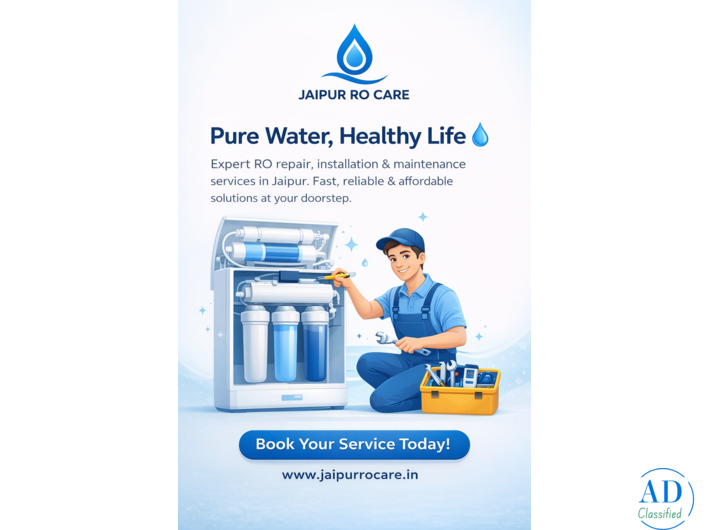 Reliable RO Repair & Service in Jaipur | Fast & Affordable 💧