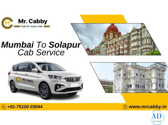 Mumbai To Solapur Cab Service - Mr. Cabby