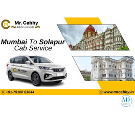 Mumbai To Solapur Cab Service - Mr. Cabby