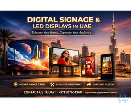 Upgrade Your Advertising with Advanced Digital Signage Systems UAE