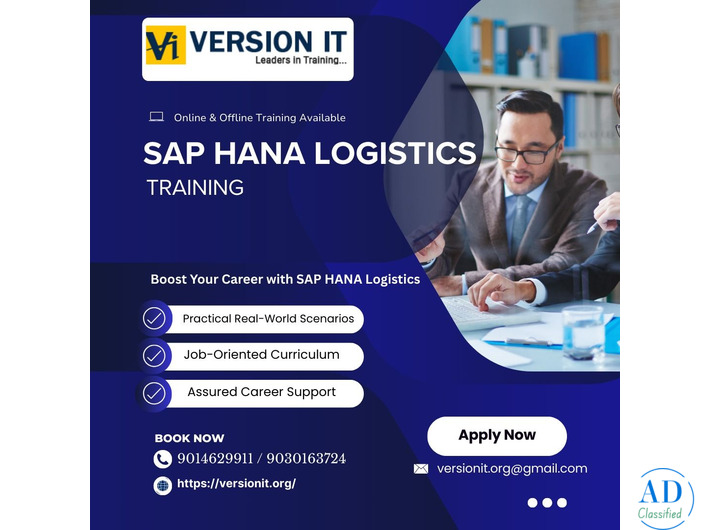 Version IT Hyderabad: The Ultimate Destination for Mastering SAP S/4HANA Logistics Training
