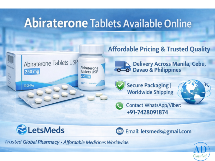 Where to buy Abiraterone Online in Philippines