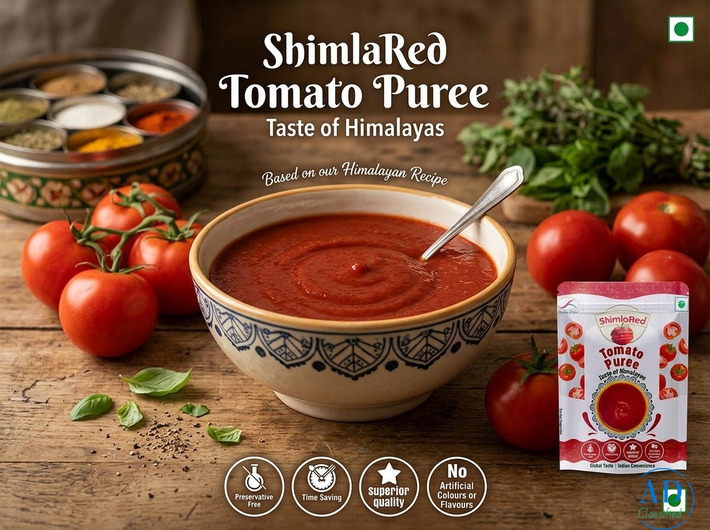 Best Tomato Puree Supplier in India | Natural & Fresh Taste