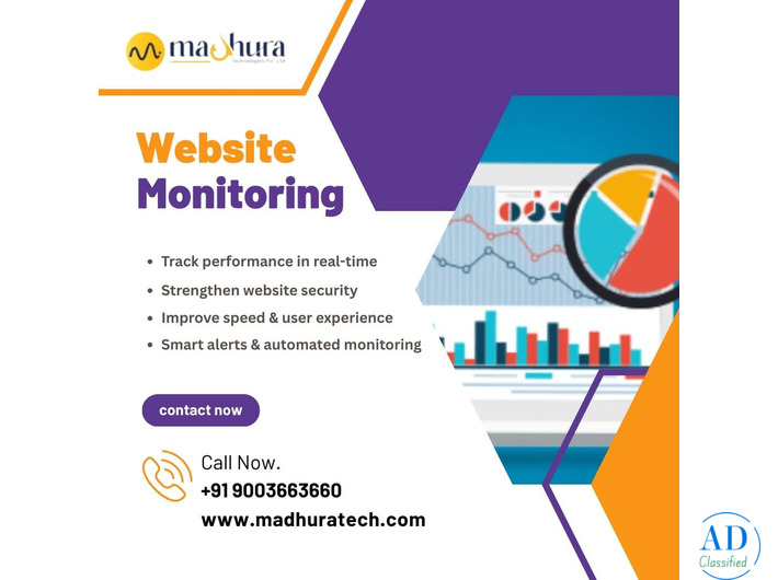 Website Monitoring Services in Coimbatore by Madhura Technologies