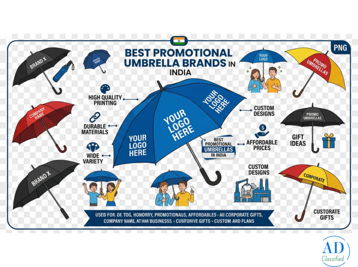 Most reliable promotional umbrella manufacturers in India