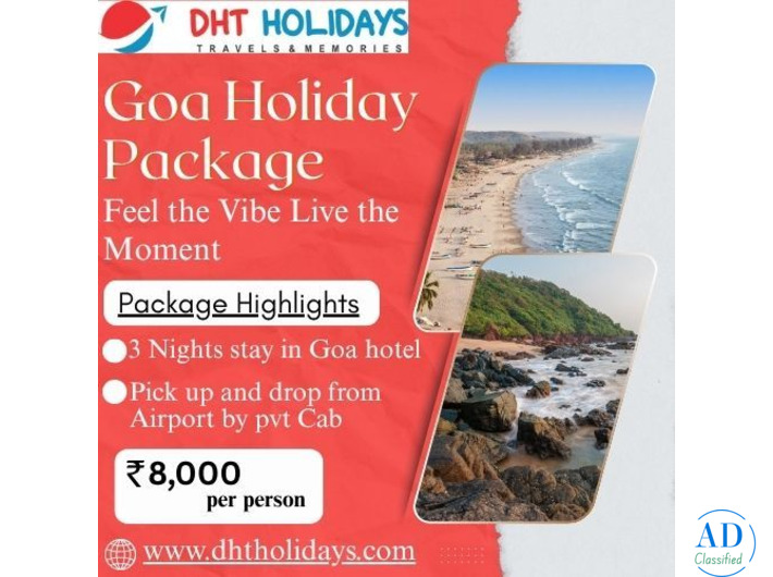 Book Goa Holiday Package 3 Nights 4 Days