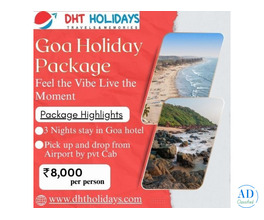 Book Goa Holiday Package 3 Nights 4 Days