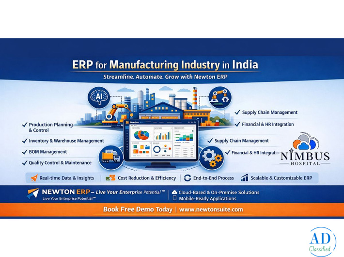 Erp for manufacturing industry in india