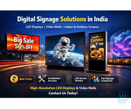 Affordable Digital Signage LED Display Solutions in India Streampurple