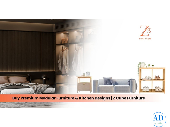 Buy Premium Modular Furniture & Kitchen Designs | Z Cube Furniture