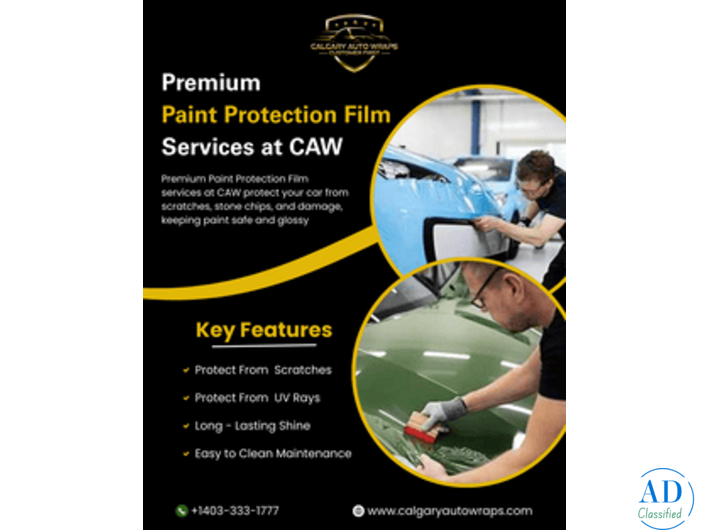 Paint Protection Film Services in Calgary – Calgaryautowraps