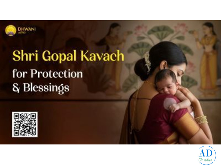 Shri Gopal Kavach for Protection & Blessings