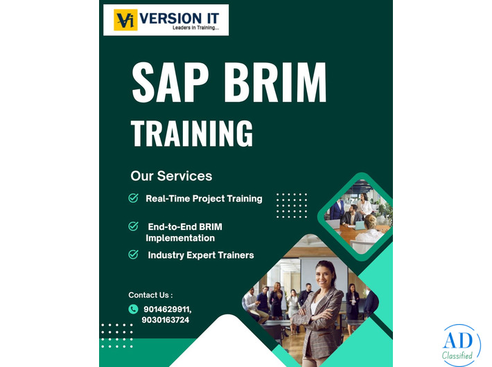 Version IT: A Trailblazer in SAP BRIM Training in Hyderabad for Future-Ready Professionals