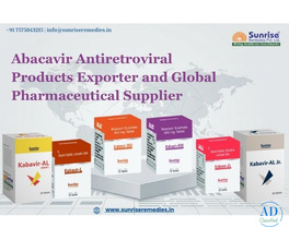 Abacavir Antiretroviral Products Exporter and Global Pharmaceutical Supplier