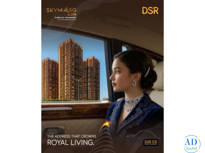4bhk flats for sale in gachibowli | DSR Skymarq