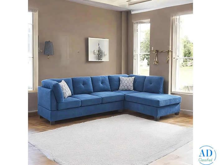 Azure L-Shape Sofa