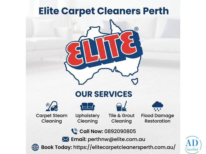 Elite Carpet Cleaners Perth | Upholstery Cleaning Perth Experts