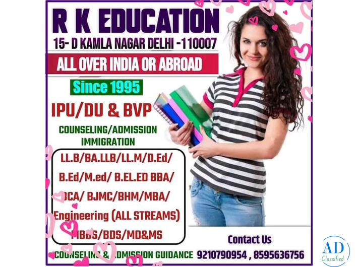 Engineering Admission Consultant in Delhi- The RK Education