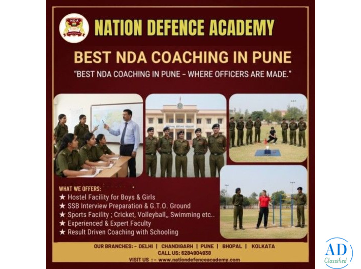 Best NDA Coaching in Pune – Nation Defence Academy