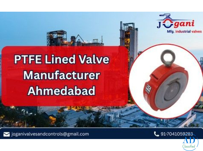 PTFE-Lined Valve Manufacturer | Jogani Valves and Controls